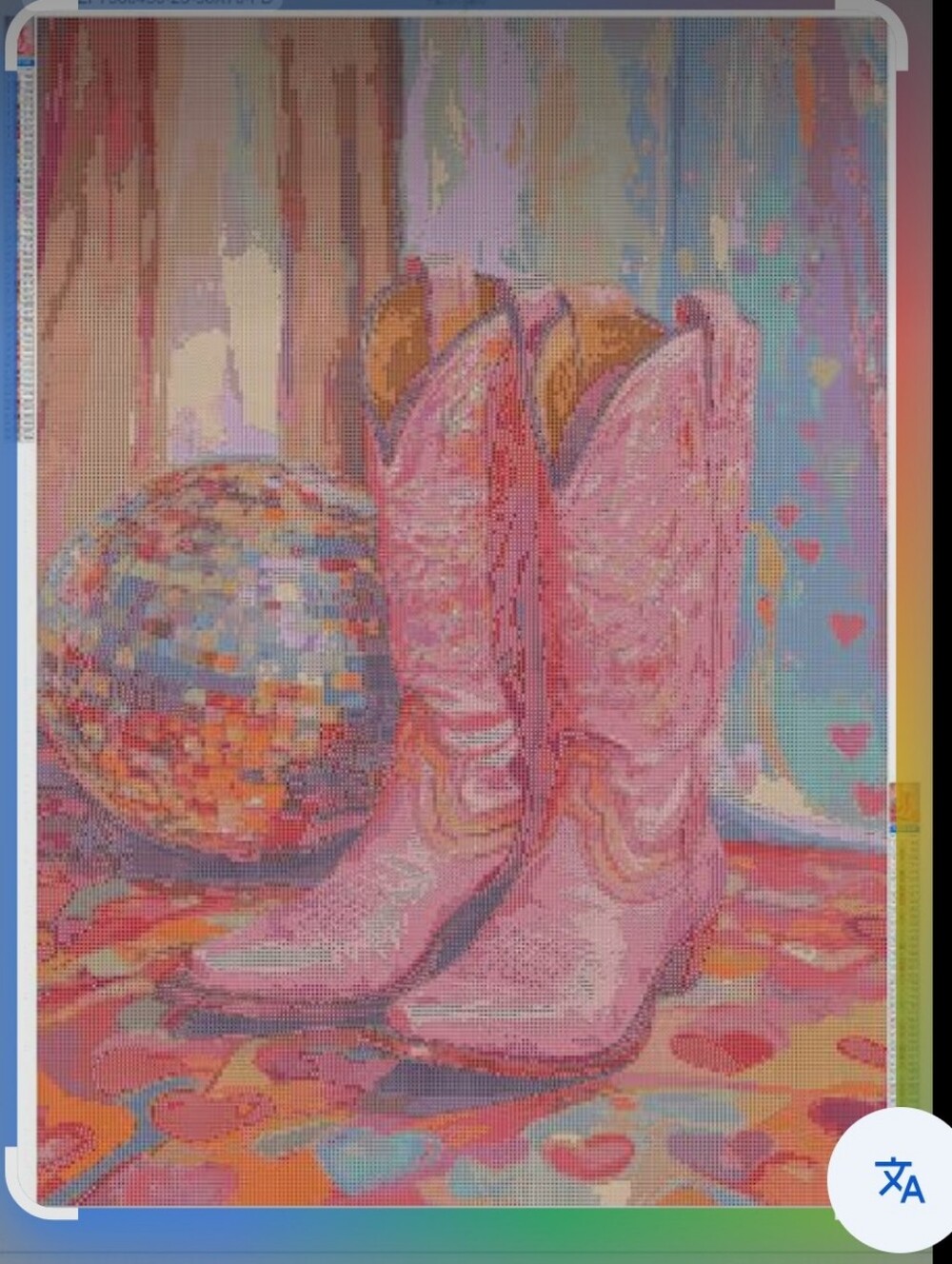 2 Vintage Boots Diamond Art Painting Kits New